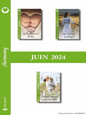 cover image of Pack mensuel Harmony--3 romans (Juin 2024)